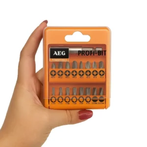 ست سری پیچگوشتی 17 عددی + رابط مگنتی AEG 399496
