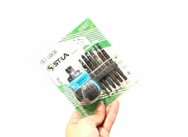 ست پیچ‌گوشتی مچی دو سو چهارسو ۷ عددی استیلا