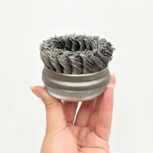 برس سیمی کاسه ای بافته ۷۵