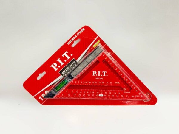 گونیا پی ای تی خط کشی مهندسی مثلثی PIT04-0180A