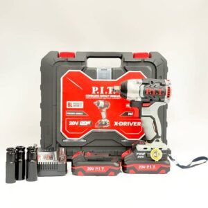 بکس شارژی پی ای تی 20 ولت دو باتری با کیف pit20h-300b2