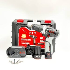 (رزرو اقساطی) دریل شارژی پی ای تی 12 ولت دو باتری با کیف pit12k-10a2